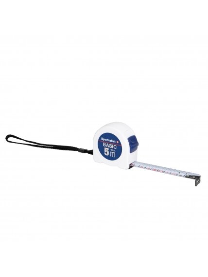 SPECIALIST+ ruletė BASIC 5 m, 19 mm 2