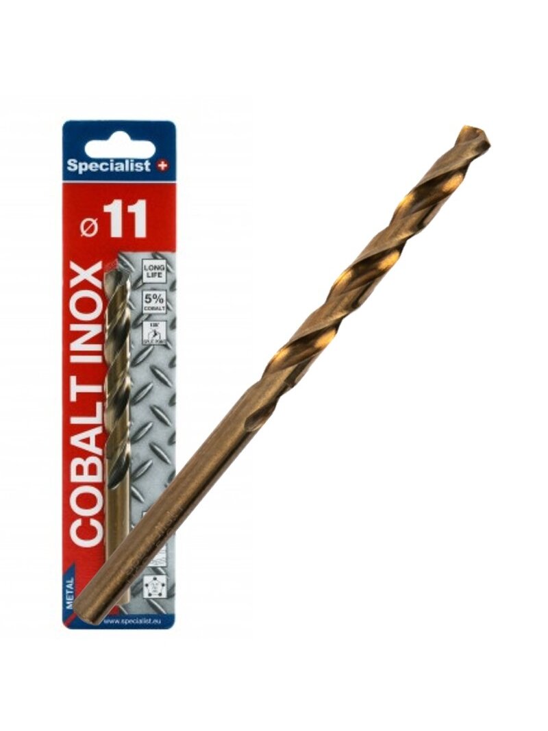 SPECIALIST+ metalo grąžtas COBALT, 11 mm SPECIALIST+ metalo grąžtas COBALT, 11 mm