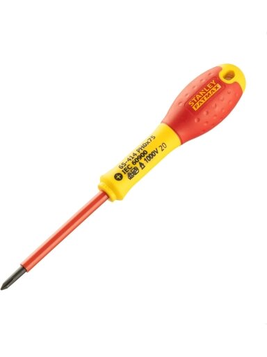 Stanley Fatmax el. atsuktuvas VDE PH0x75 mm, 1000V (su blisteriu)