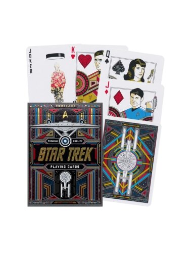 Star Trek Dark Edition žaidimo kortos Theory11