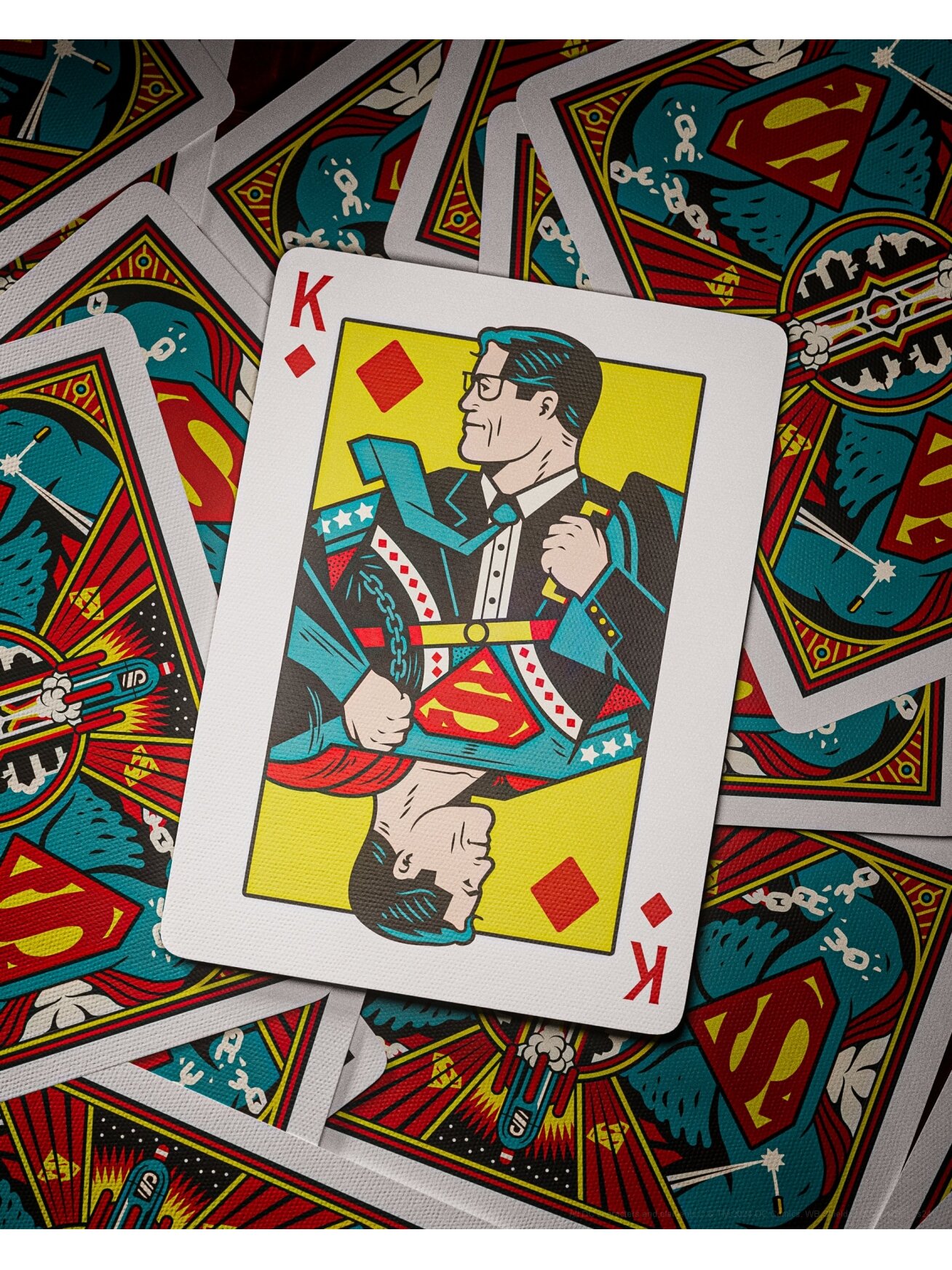 Superman žaidimo kortos Theory11 8 Superman žaidimo kortos Theory11 8