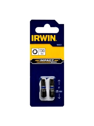 Suk. antgalis „IRWIN" T20 25mm, 2 vnt.