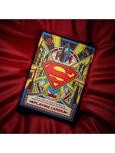 Superman žaidimo kortos Theory11