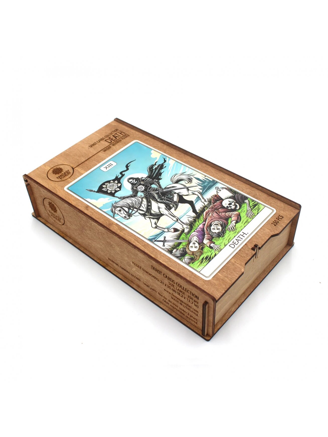 Tarot: The Death Dėlionė Iš Medžio (250 detalių) Fantasy Puzzles 2 Tarot: The Death Dėlionė Iš Medžio (250 detalių) Fantasy Puzzles 2