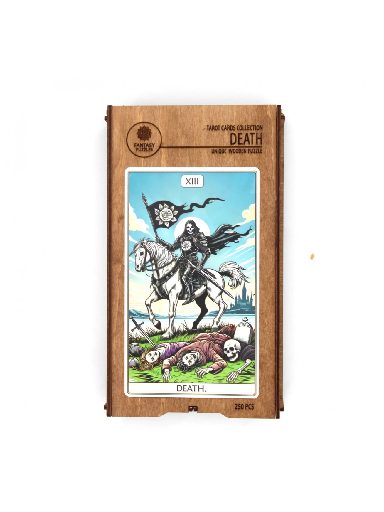 Tarot: The Death Dėlionė Iš Medžio (250 detalių) Fantasy Puzzles 3