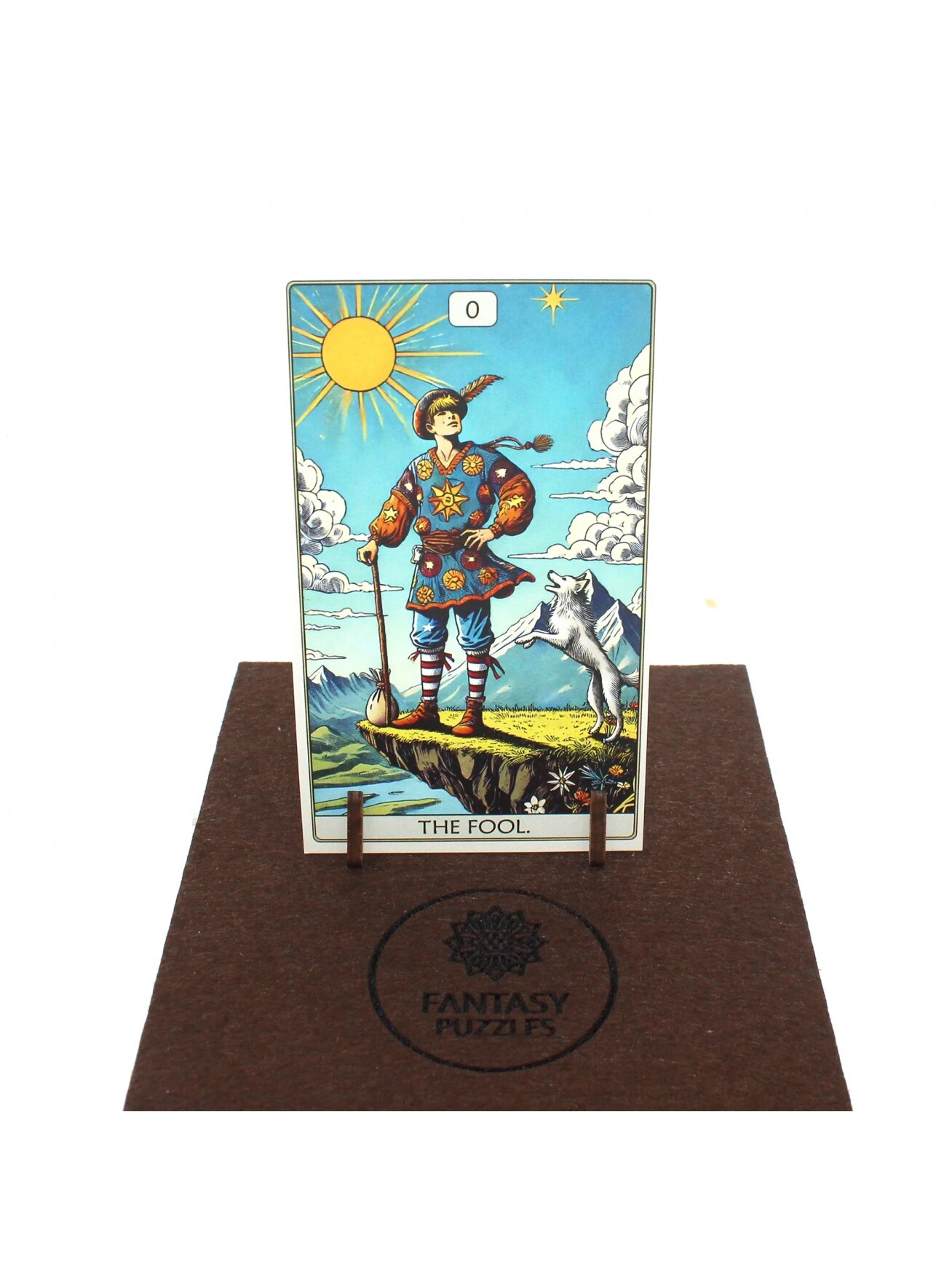 Tarot: The Fool Dėlionė Iš Medžio (250 detalių) Fantasy Puzzles 4