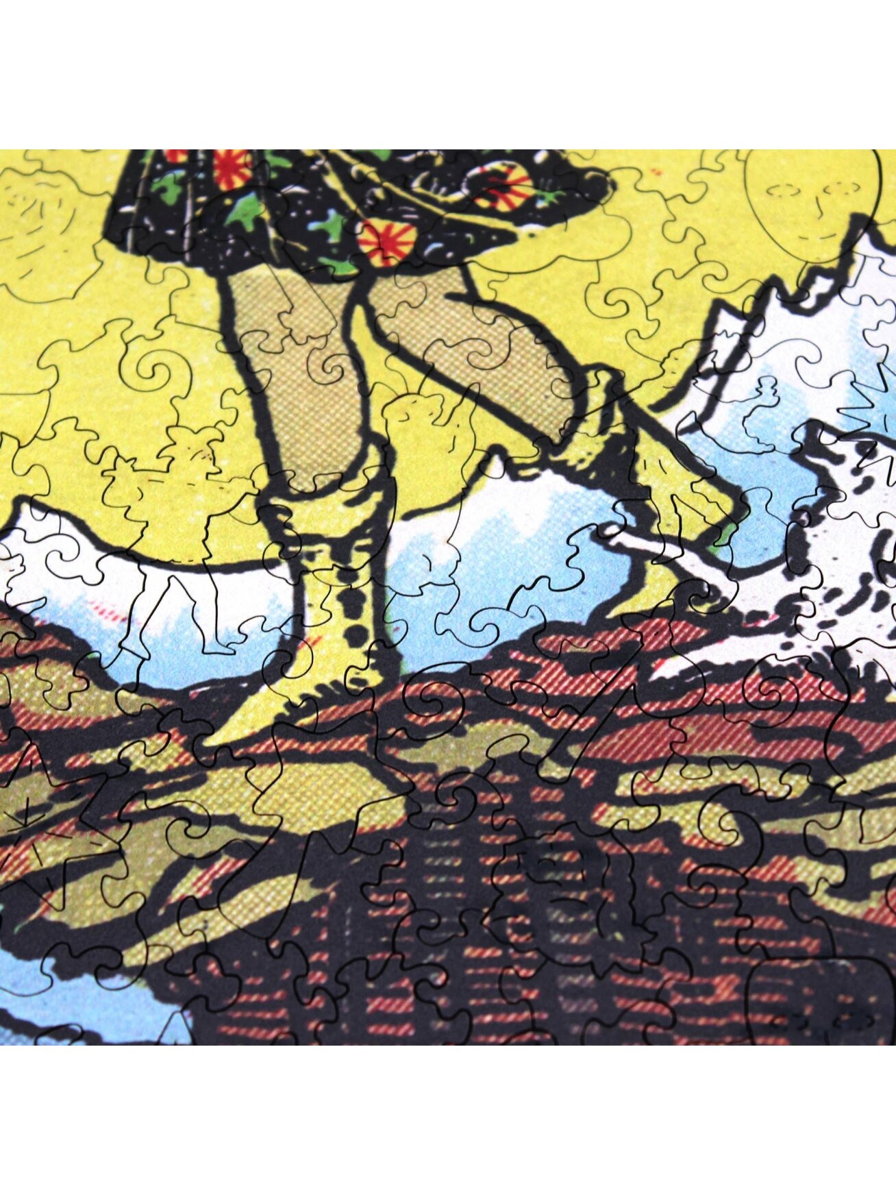 Tarot: The Fool (Rider-Waite) Dėlionė Iš Medžio (250 detalių) Fantasy Puzzles 3
