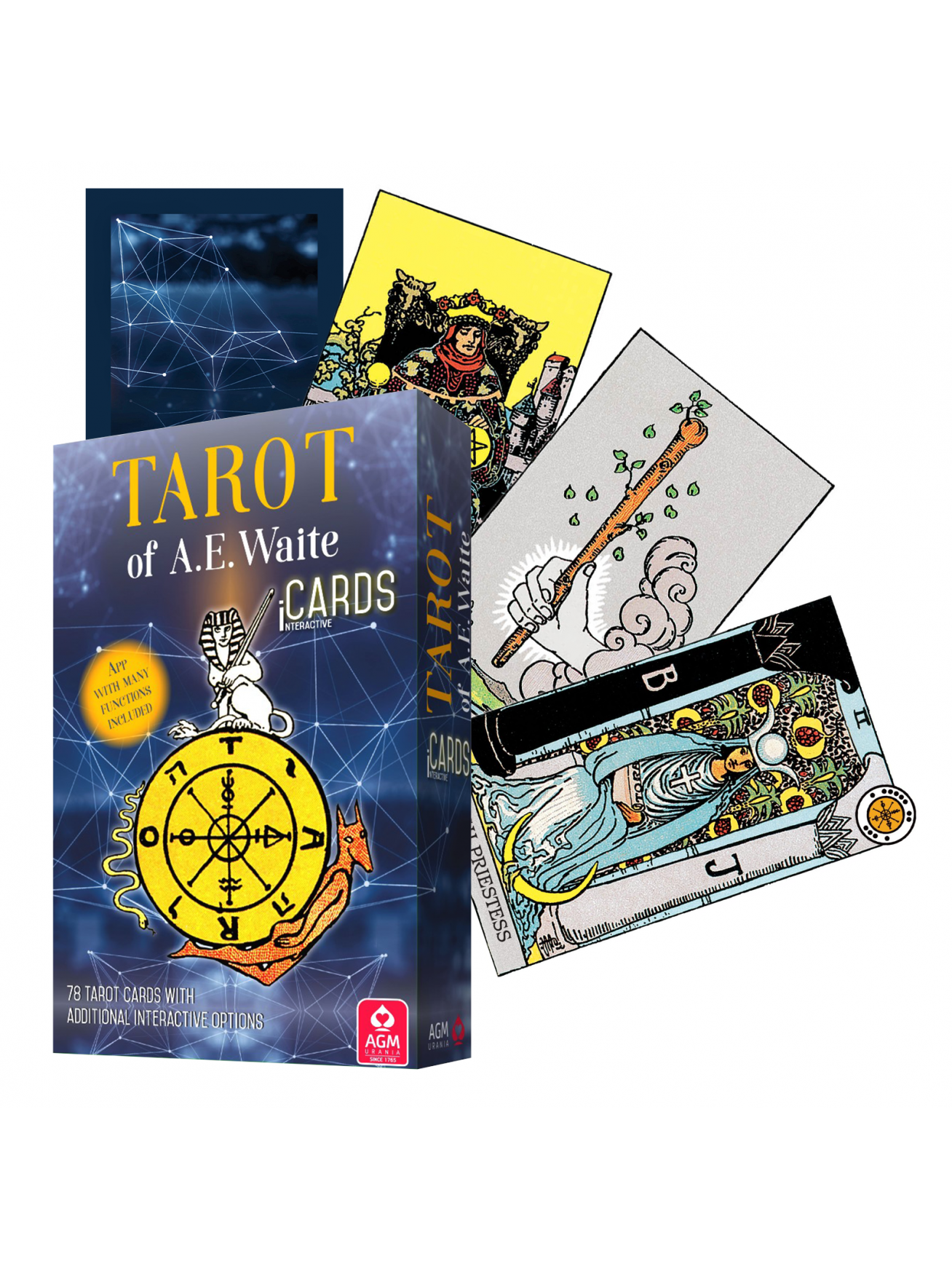 Tarot Von A.E. Waite – Icards Gb kortos AGM Tarot Von A.E. Waite – Icards Gb kortos AGM