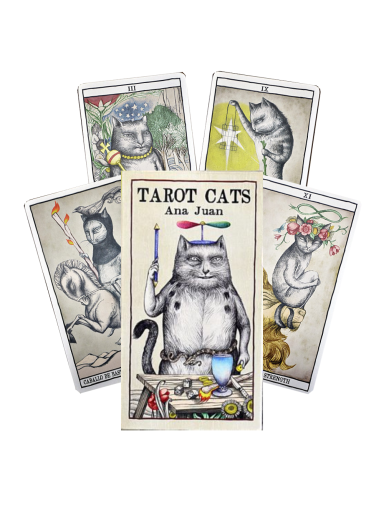 Tarot Cats kortos Fournier