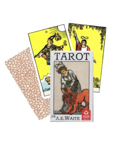 Tarot De Ae Waite Premium Deck In Spanish kortos AGM (maža versija)