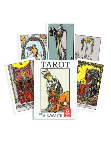Tarot de A.E. Waite Tarot kortos Portugališkas leidimas AGM