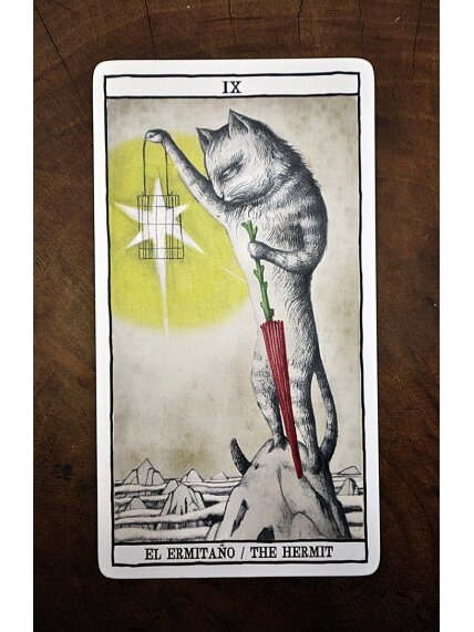 Tarot Cats kortos Fournier 8