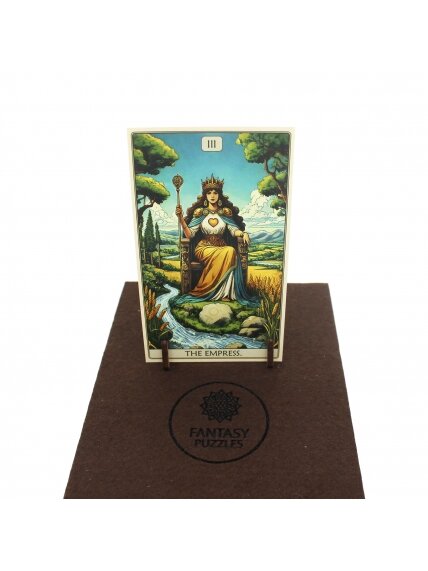 Tarot: The Empress Dėlionė Iš Medžio (250 detalių) Fantasy Puzzles 4