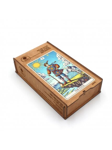 Tarot: The Fool Dėlionė Iš Medžio (250 detalių) Fantasy Puzzles 1