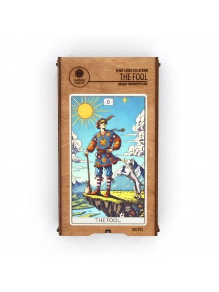 Tarot: The Fool Dėlionė Iš Medžio (250 detalių) Fantasy Puzzles 3 Tarot: The Fool Dėlionė Iš Medžio (250 detalių) Fantasy Puzzles 3