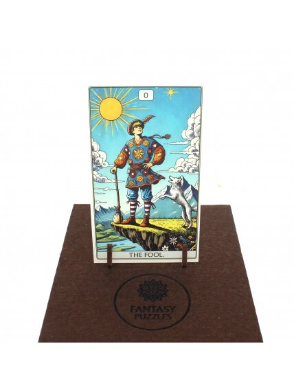 Tarot: The Fool Dėlionė Iš Medžio (250 detalių) Fantasy Puzzles 4