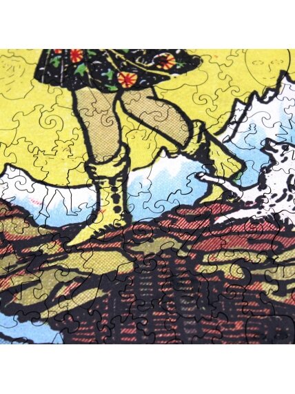Tarot: The Fool (Rider-Waite) Dėlionė Iš Medžio (250 detalių) Fantasy Puzzles 3