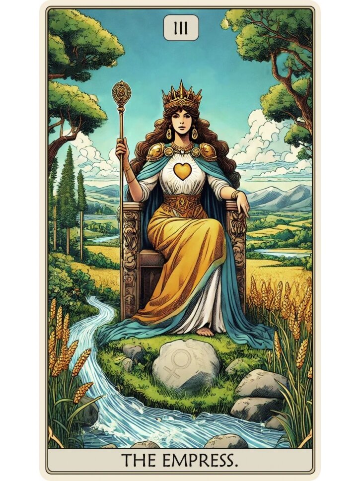 Tarot: The Empress Dėlionė Iš Medžio (250 detalių) Fantasy Puzzles Tarot: The Empress Dėlionė Iš Medžio (250 detalių) Fantasy Puzzles