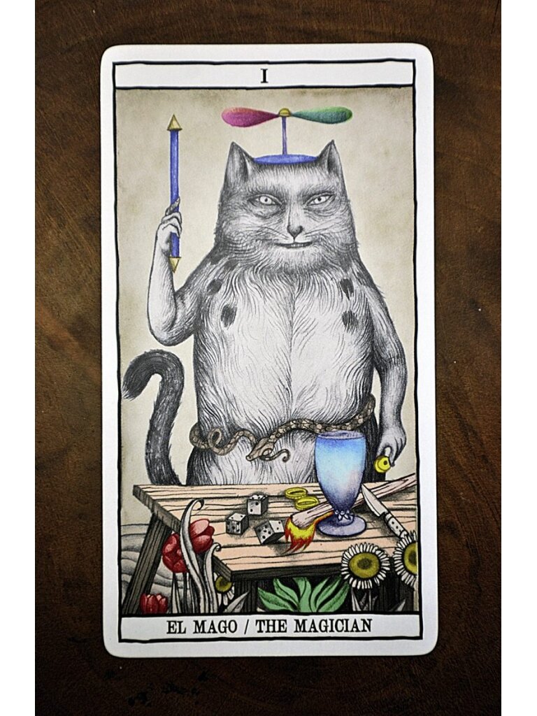 Tarot Cats kortos Fournier 9 Tarot Cats kortos Fournier 9