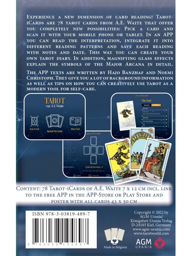 Tarot Von A.E. Waite – Icards Gb kortos AGM 6 Tarot Von A.E. Waite – Icards Gb kortos AGM 6
