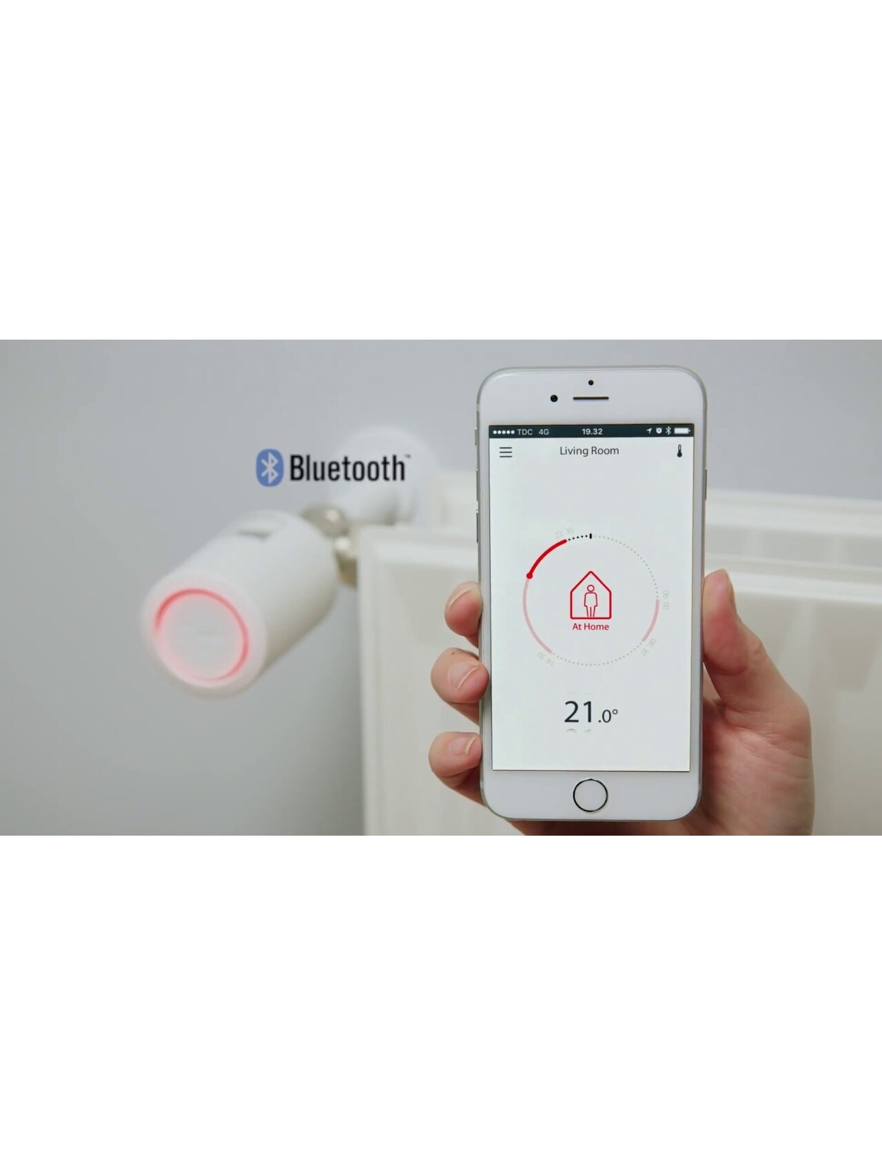 Termostatinė galva Danfoss Living ECO2, per Bluetooth 1 Termostatinė galva Danfoss Living ECO2, per Bluetooth 1