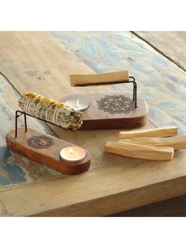 Teardrop Palo Santo smilkalinė - Yin ir Yang Ancient Wisdom