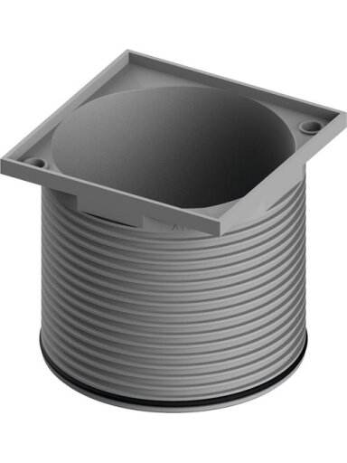 Tecedrainpoint S viršutinė trapo dalis, rėmelis PL, 100mm, be grotelių