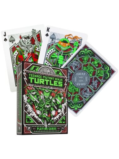 Teenage Mutant Ninja Turtles žaidimo kortos Theory11