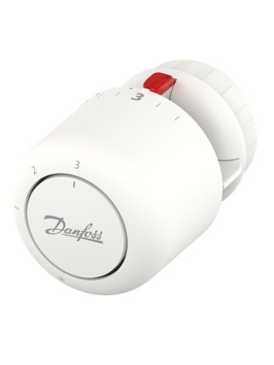 Termostatinė galva Danfoss Aero RA, 5-22 °C, dujinis užpildas. Daugiabučiuose be apskaitos