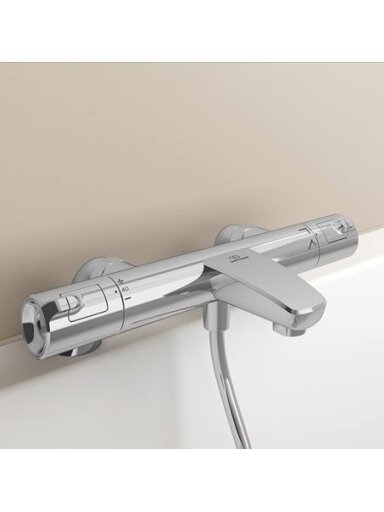 Termostatinis maišytuvas voniai Ideal Standard CERATHERM T50, chromas