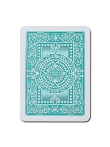 Texas Poker Hold Em žaidimo kortos (tamsiai žalios) Modiano