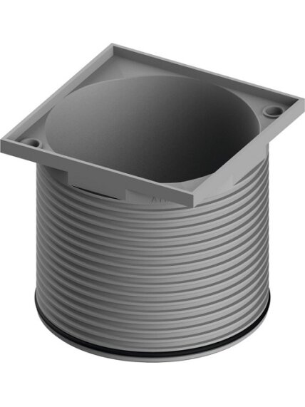 Tecedrainpoint S viršutinė trapo dalis, rėmelis PL, 100mm, be grotelių 1 Tecedrainpoint S viršutinė trapo dalis, rėmelis PL, 100mm, be grotelių 1