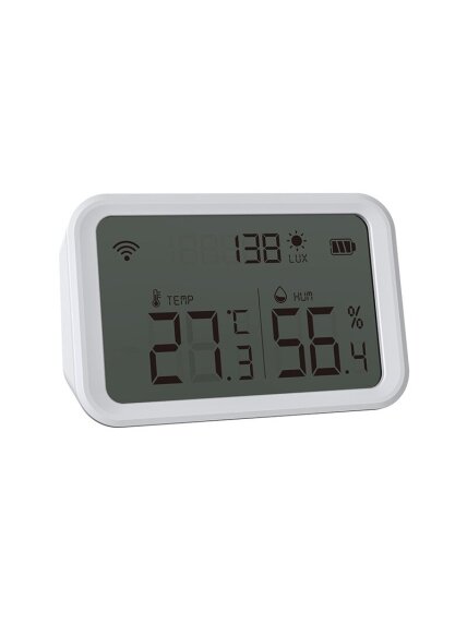 Temperatūros, drėgmės ir šviesos jutiklis Feelspot TDSJ02W WiFi 1 Temperatūros, drėgmės ir šviesos jutiklis Feelspot TDSJ02W WiFi 1