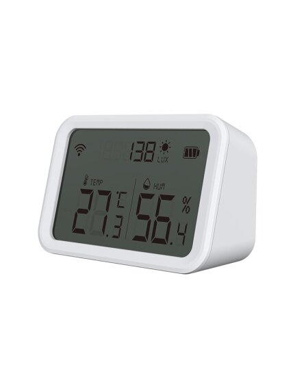 Temperatūros, drėgmės ir šviesos jutiklis Feelspot TDSJ02W WiFi 2 Temperatūros, drėgmės ir šviesos jutiklis Feelspot TDSJ02W WiFi 2