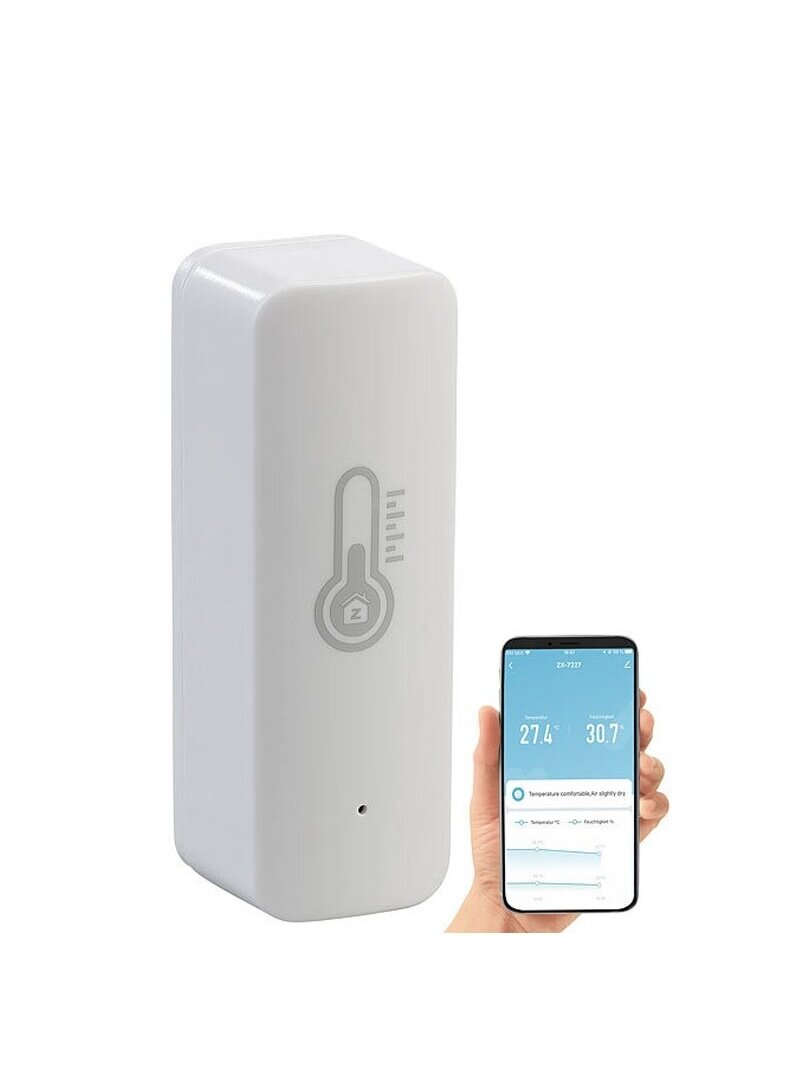 Temperatūros ir drėgmės jutiklis Feelspot FS-TH03W WiFi, Tuya 1