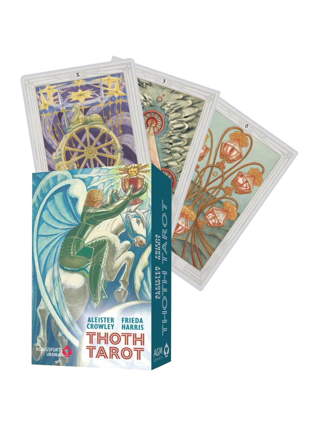 Thoth Tarot Aleister Crowley De Luxe kortos AGM Thoth Tarot Aleister Crowley De Luxe kortos AGM