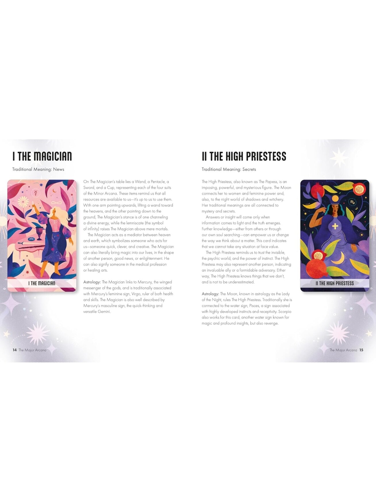 The Astrology Tarot: kortų ir knygos rinkinys Cico Books 3