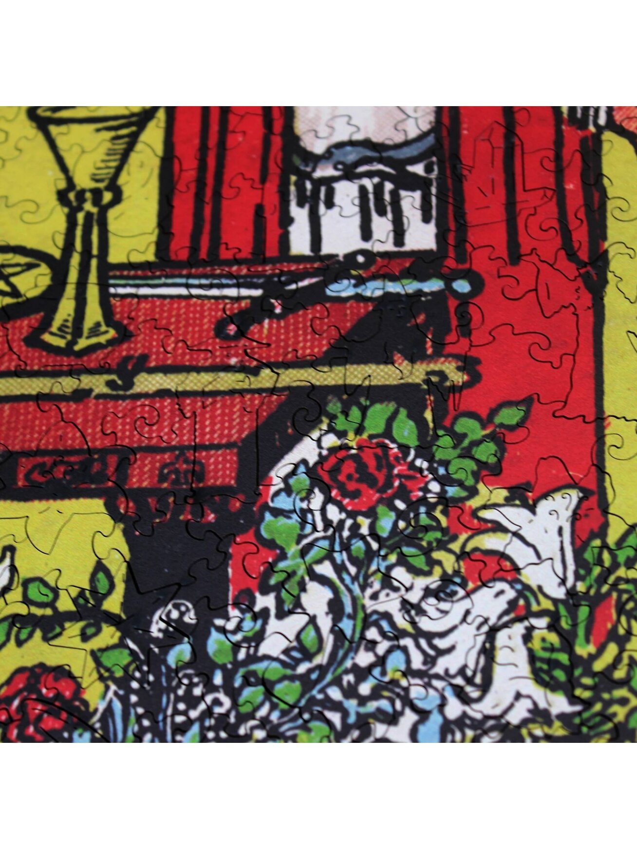 The Magician (Rider-Waite) Dėlionė Iš Medžio (250 detalių) Fantasy Puzzles 4 The Magician (Rider-Waite) Dėlionė Iš Medžio (250 detalių) Fantasy Puzzles 4