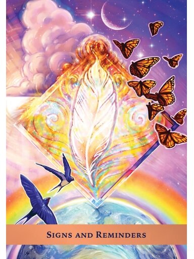 The Angel Guide Oracle kortos Hay House