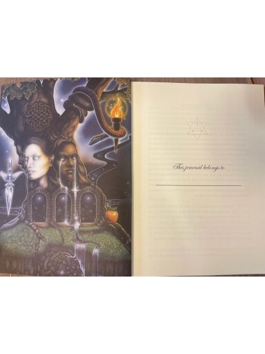 The dreamers story tarot journal užrašinė Blue Angel