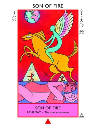 The Elemental Tarot kortos Welbeck Publishing
