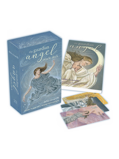 The Guardian Angel Oracle kortų ir knygos rinkinys Cico Books