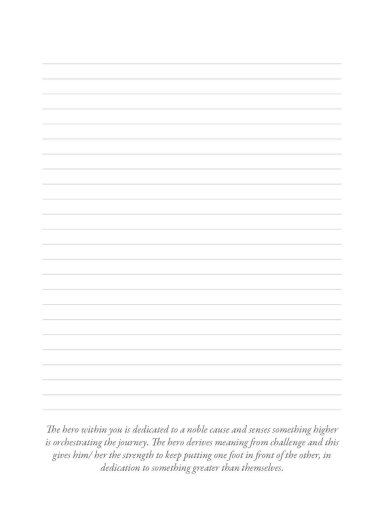 The heros journey dream journal užrašinė Blue Angel