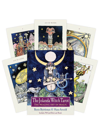 The Jolanda Witch Taro kortos Findhorn Press