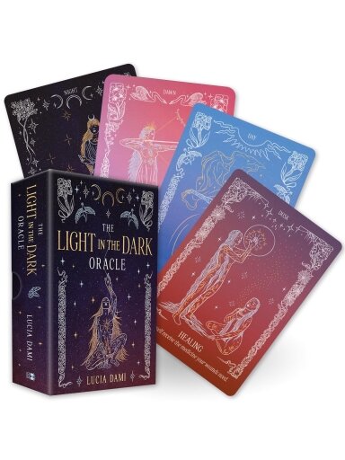 The Light in the Dark Oracle kortos Hay House