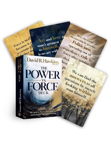 The Power vs Force Deck kortos Hay House