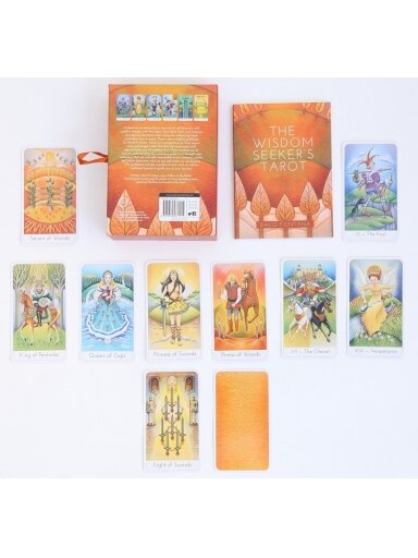 The Wisdom Seeker's Tarot kortos Watkins Publishing