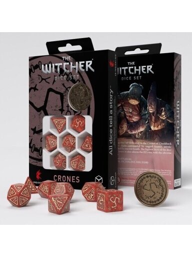 The Witcher Crones - Brewess kauliukų rinkinys Q-workshop