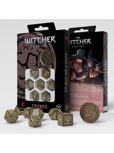 The Witcher Crones - Weavess kauliukų rinkinys Q-workshop