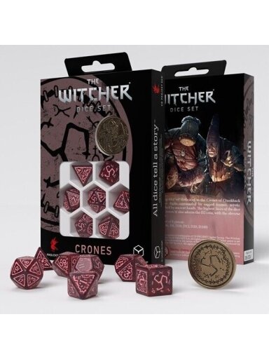 The Witcher Crones - Whispess kauliukų rinkinys Q-workshop